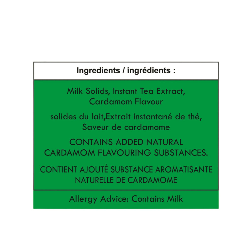 Cardamom Chai (250g) No Sugar - Instant Chai Premix
