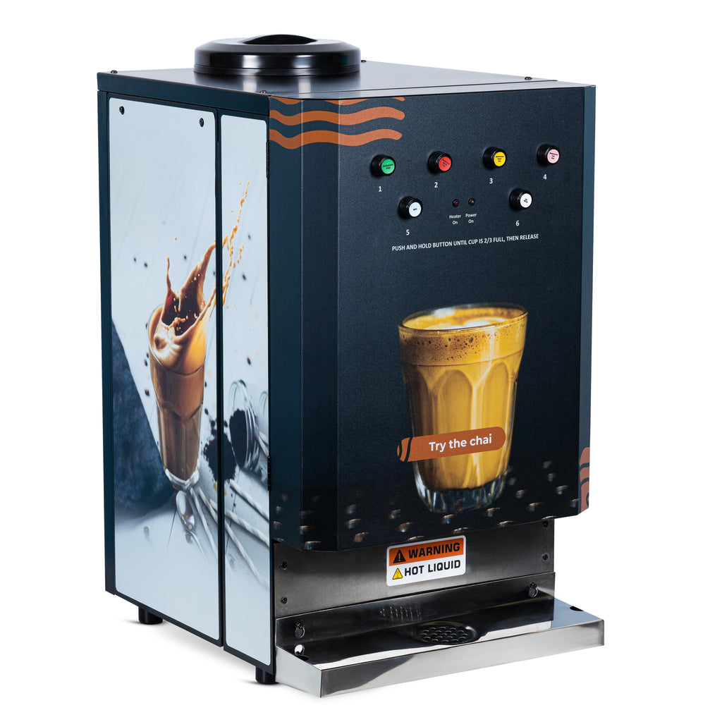 Instant Chai Vending Machine | 4 Flavour Options