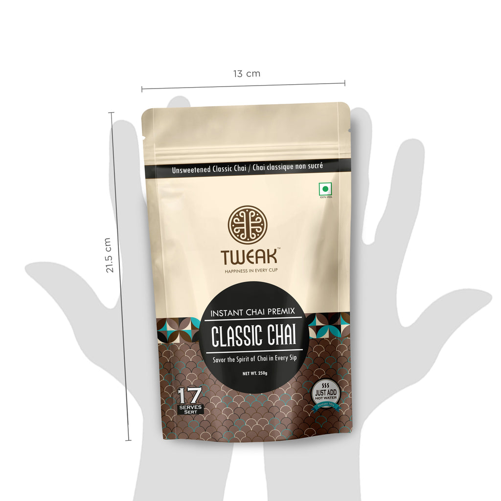No Sugar Classic Chai (250g) – Instant Chai Premix
