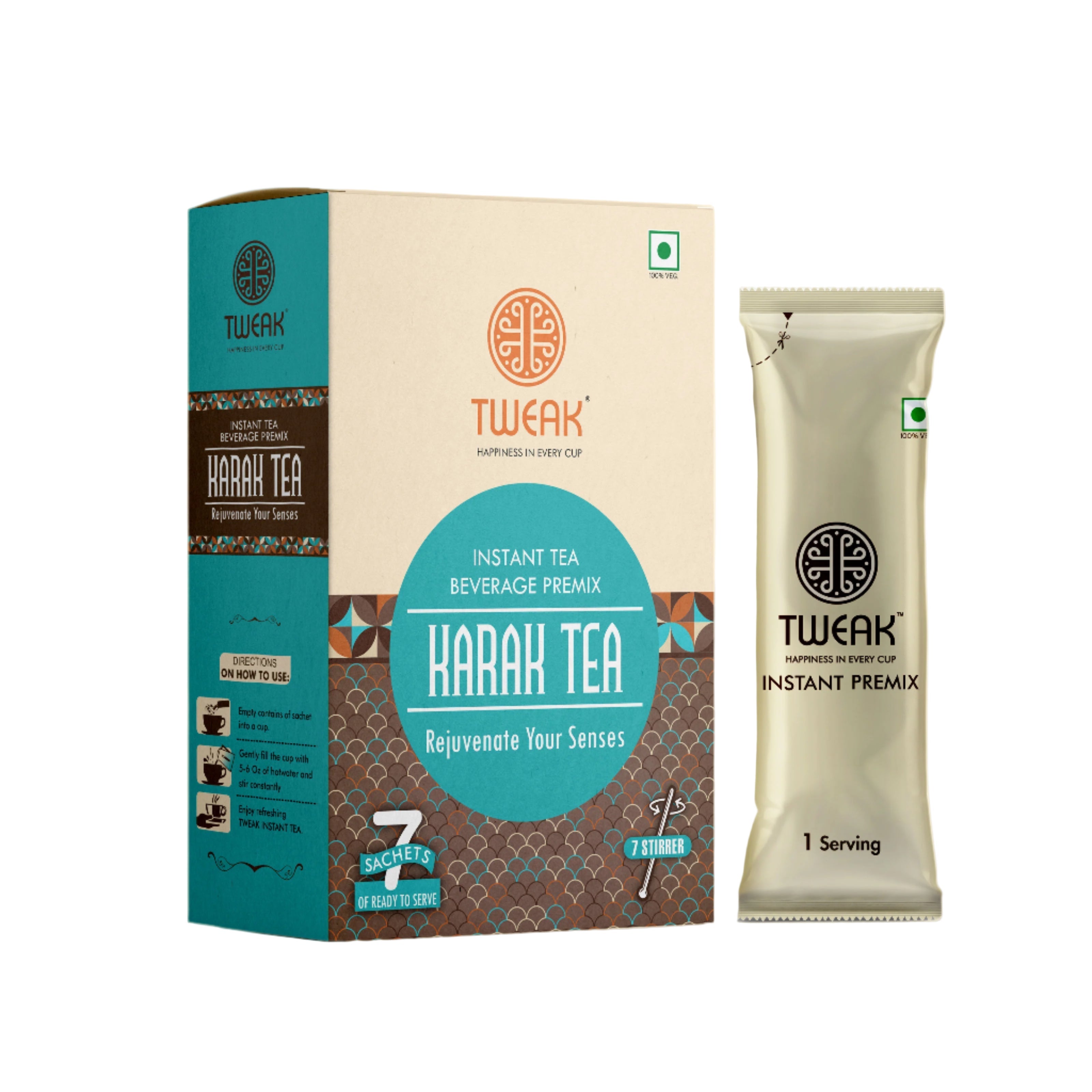 Karak Tea Sachets (7 x 20g Pack)