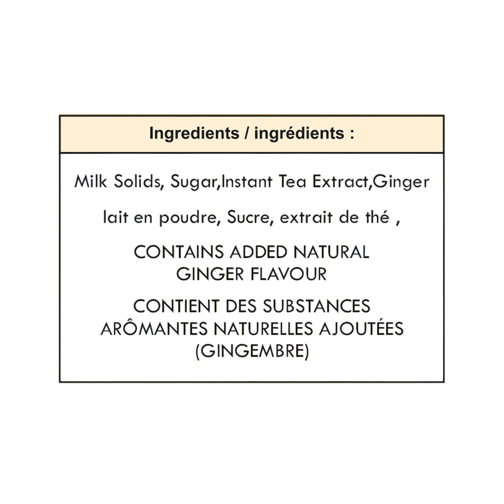 Ginger Tea (250g) Low Sugar - Instant Chai Premix