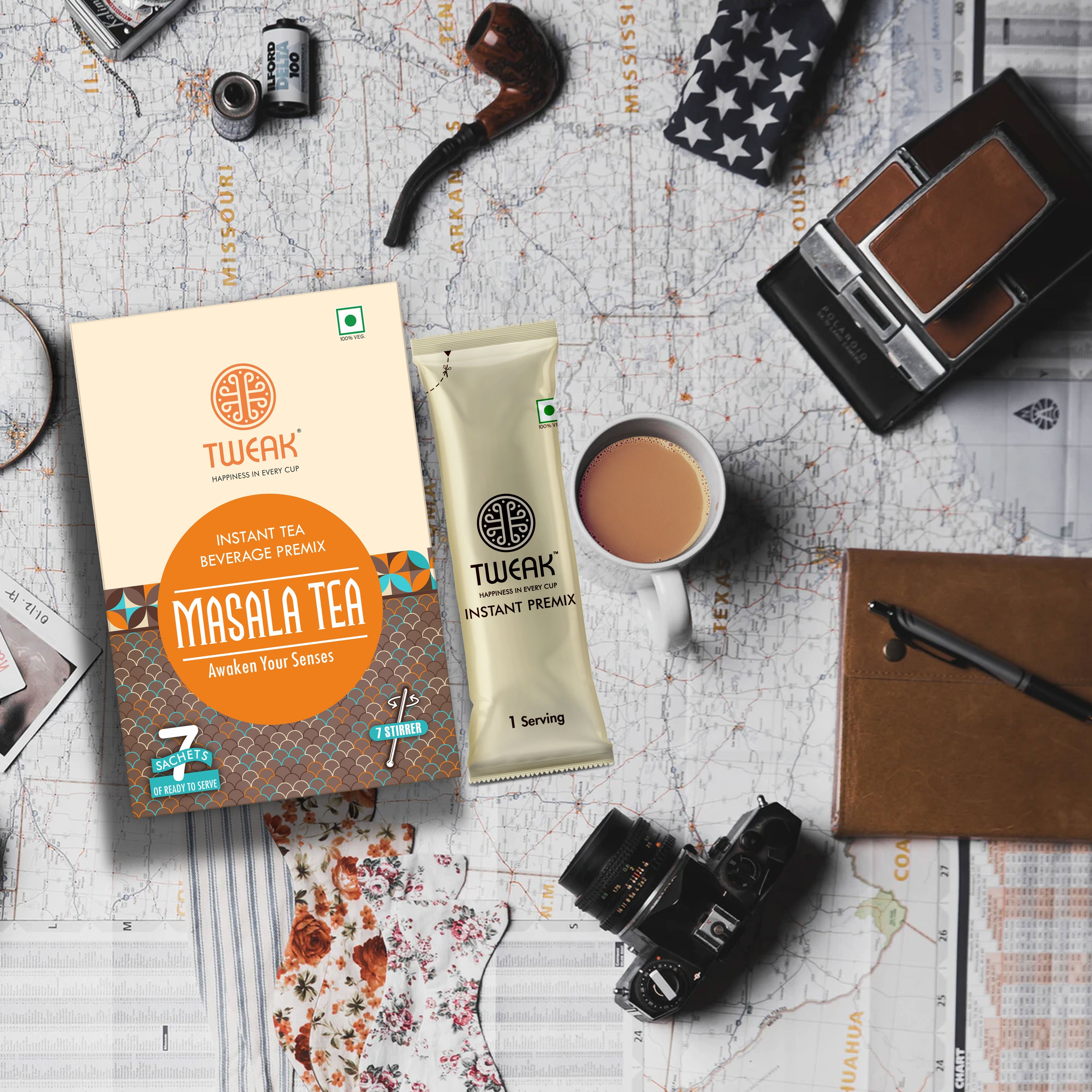 Masala Tea Sachets (7 x 20g Pack)