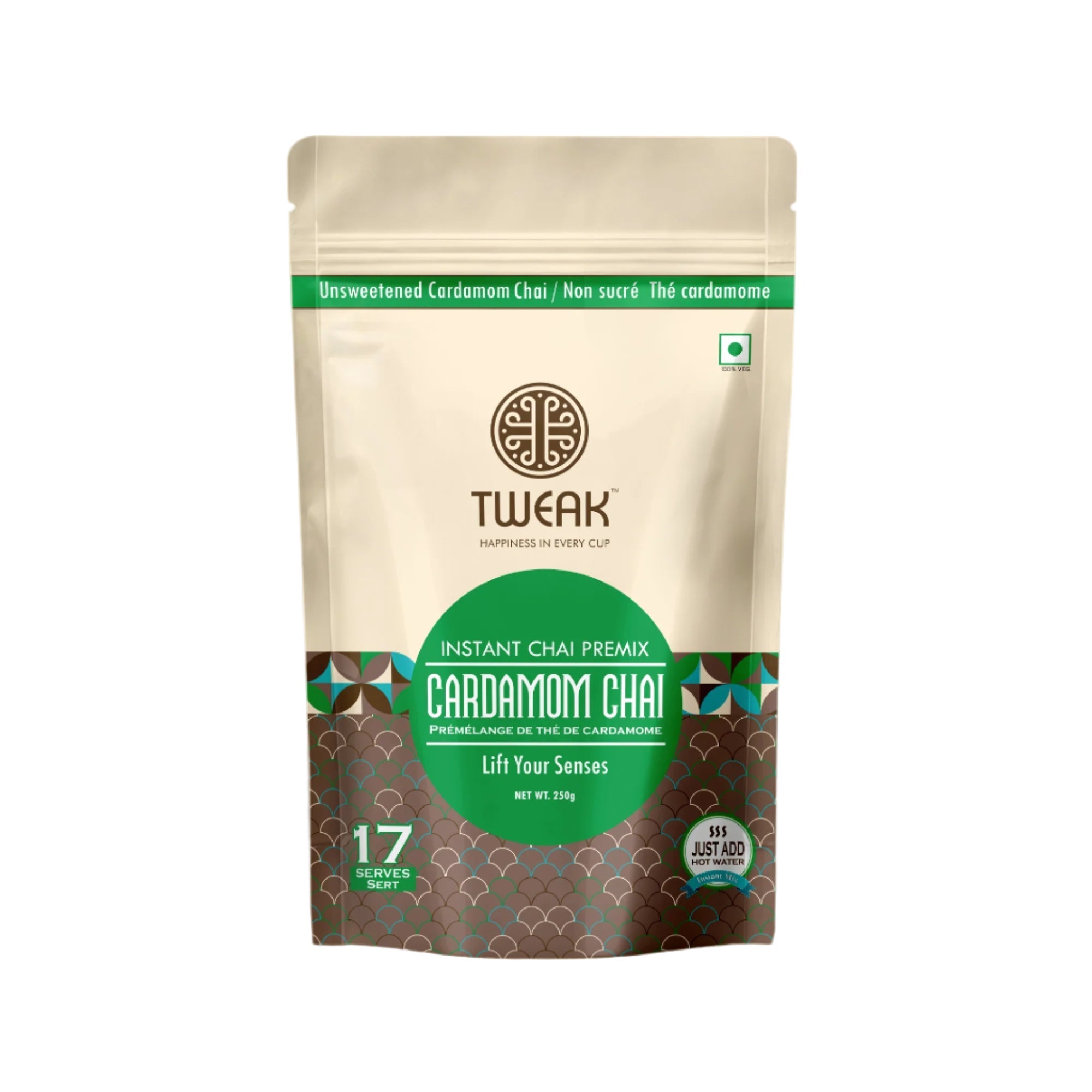 Cardamom Chai (908g) Unsweetened - Instant Chai Premix