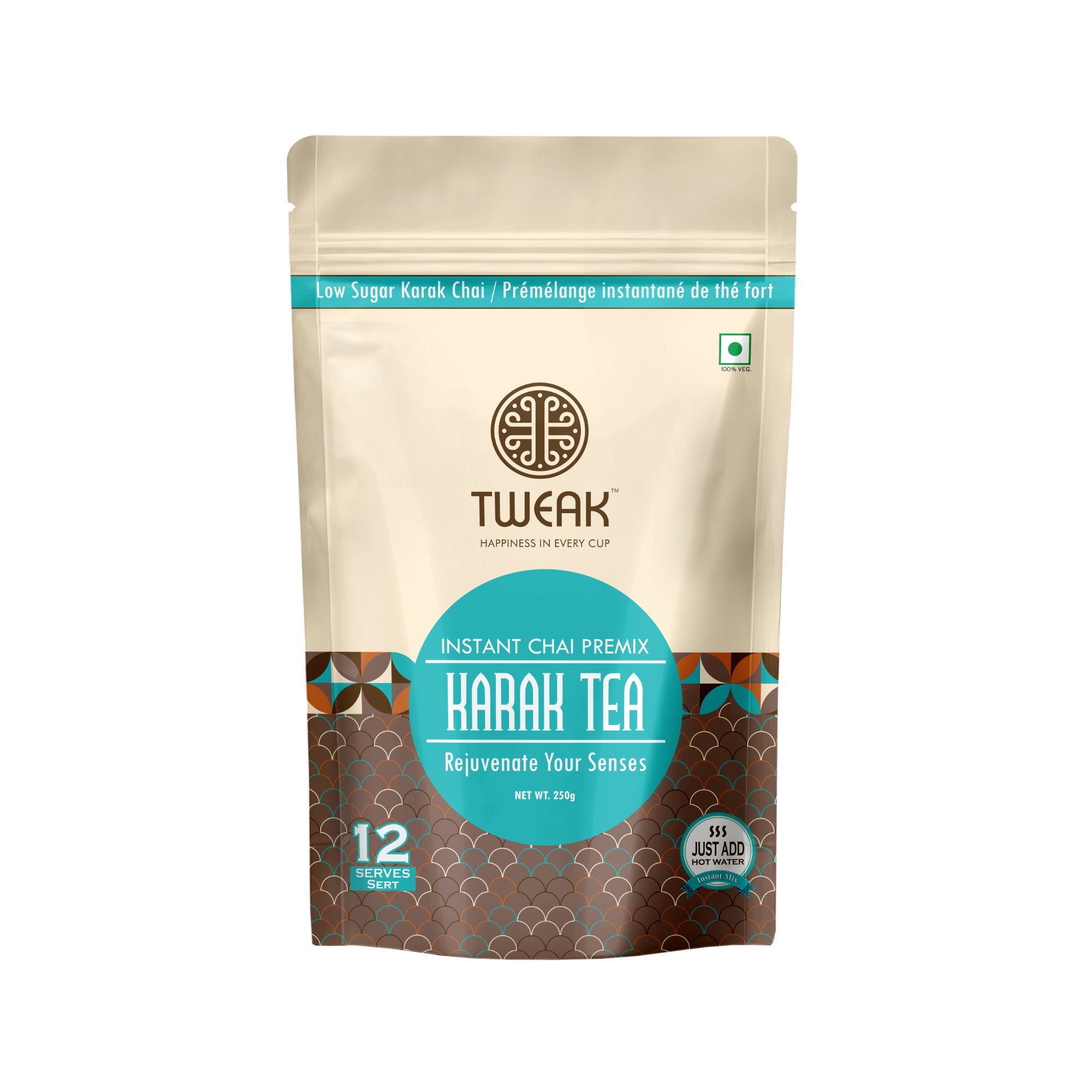 Karak Tea (908g) Low Sugar - Instant Chai Premix
