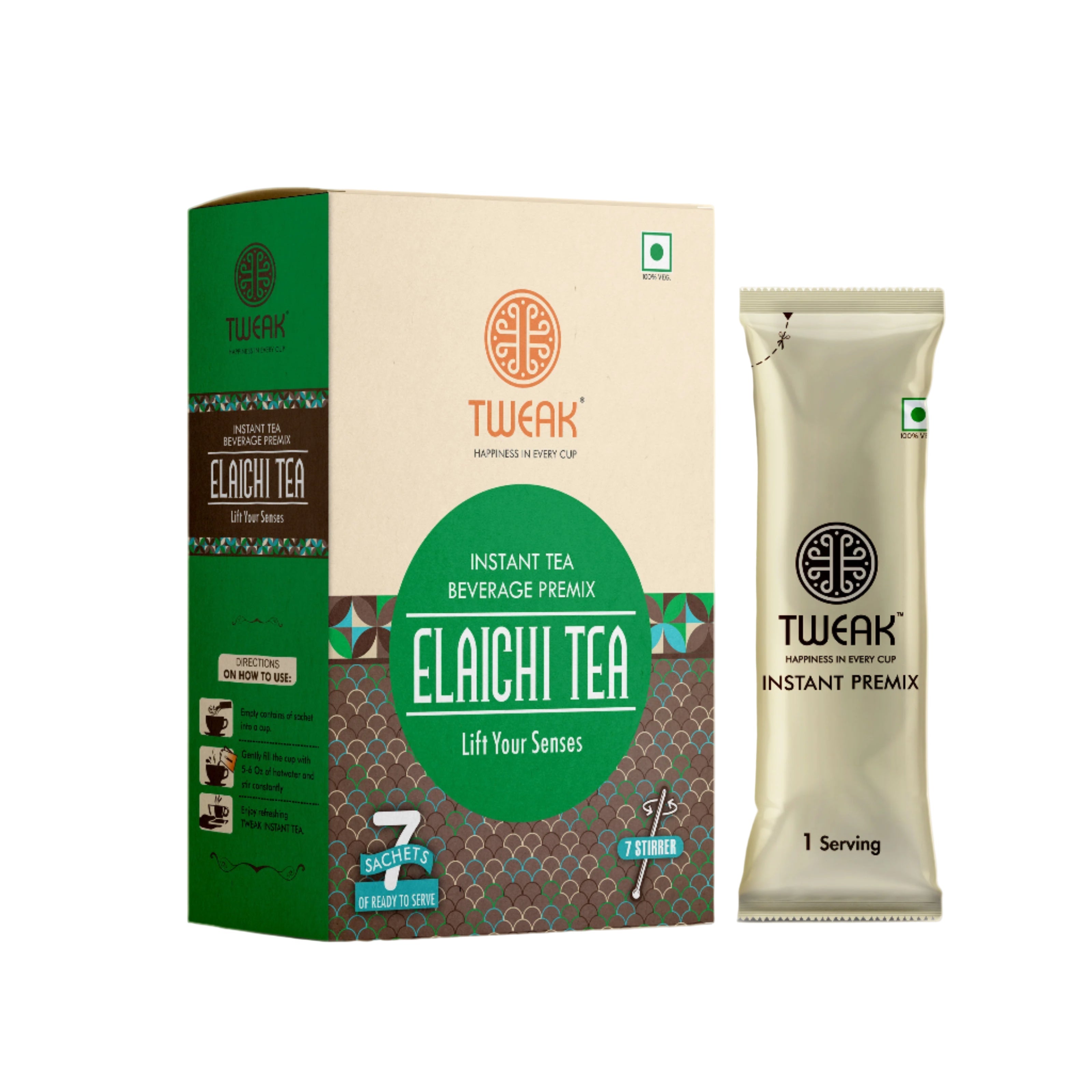 Cardamom Tea Sachets (7 x 20g Pack)