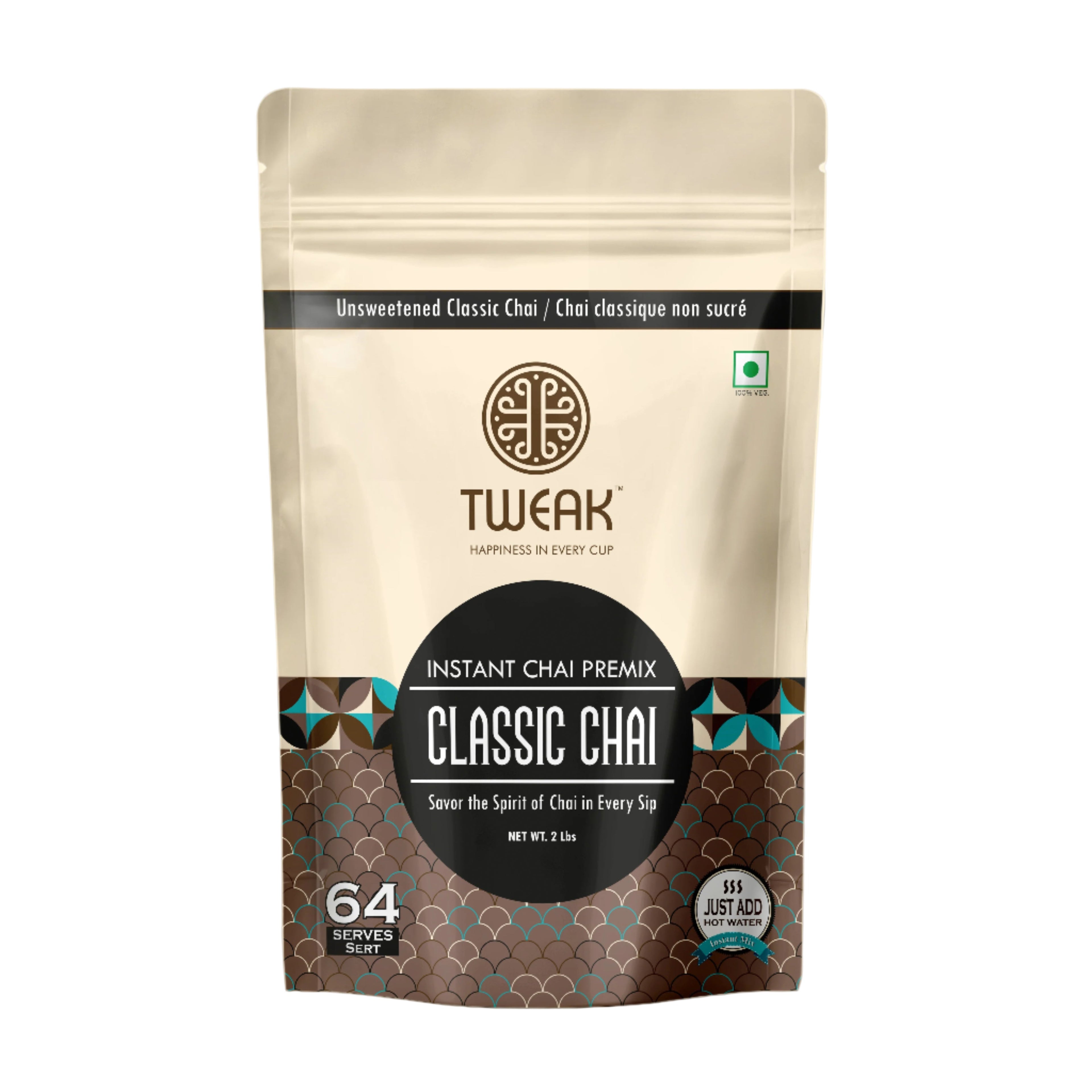 Classic | Regular Chai (908g) No Sugar – Instant Chai Premix