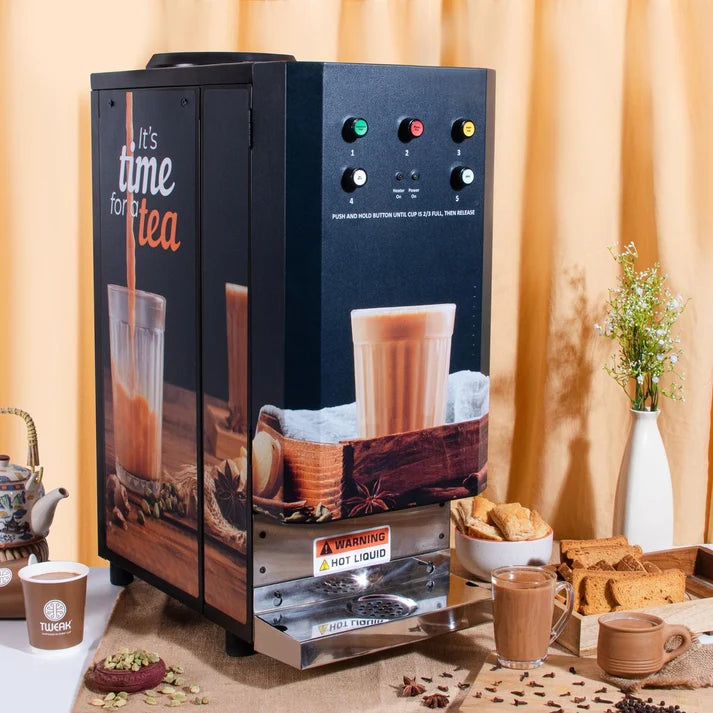 Instant Chai Vending Machine | 3 Flavour Options