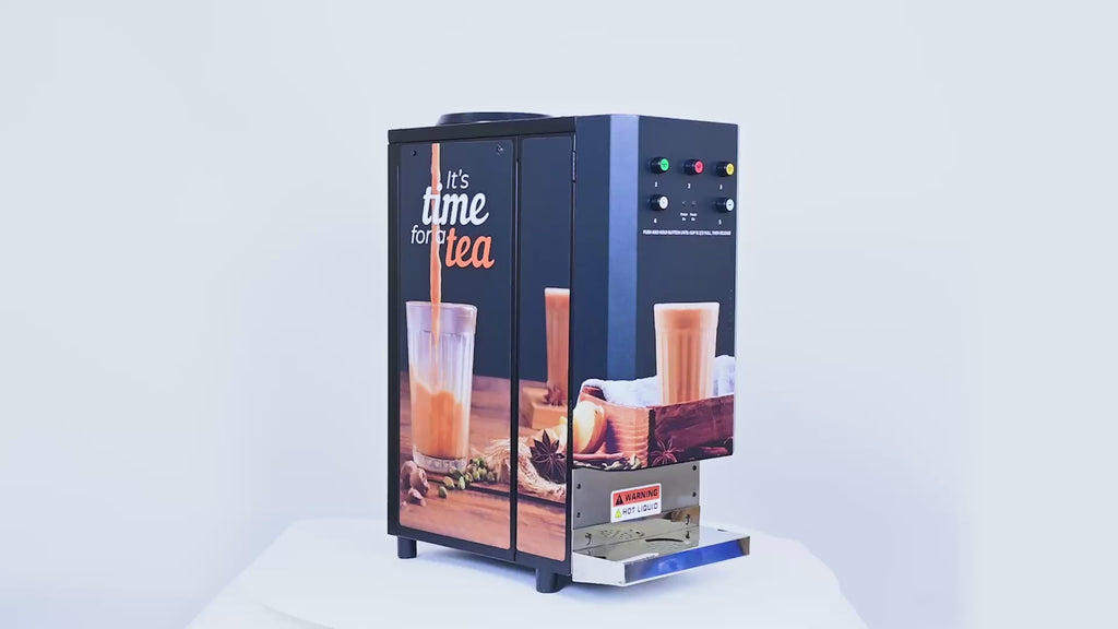 Instant Chai Vending Machine | 3 Flavour Options